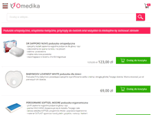 Tablet Screenshot of omedika.pl